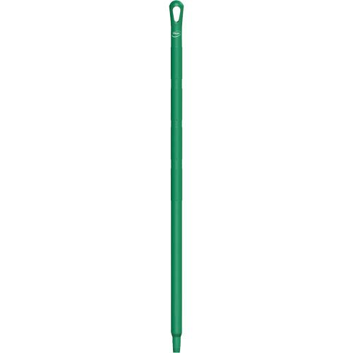 Ultra Hygiene Handle, Broom/Brush/Pad Holder/Scraper/Squeegee, Green, Standard, 40" L Absolute Business Supply