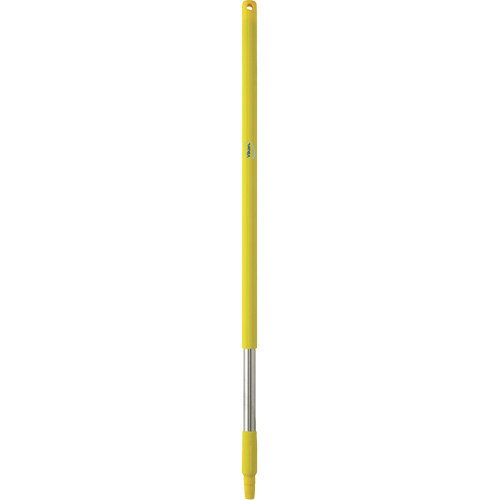 Manche, Balai/Brosse/Support &agrave; tampon/Grattoir/Raclette, Jaune, Standard, 40" lo Absolute Business Supply