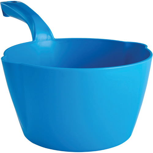 Pelle &agrave; main ronde, Plastique, Bleu, 64 oz Absolute Business Supply