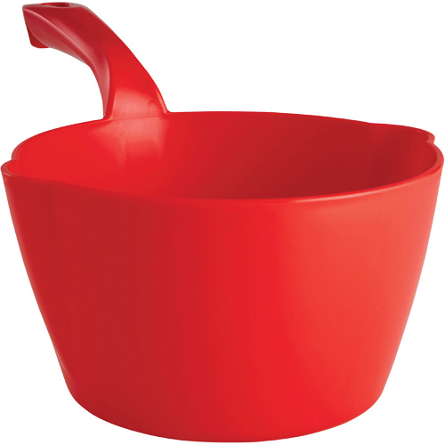 Pelle &agrave; main ronde, Plastique, Rouge, 64 oz Absolute Business Supply