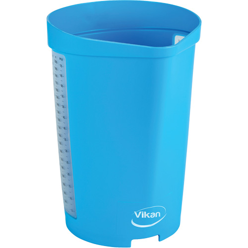 Measuring Jug, Plastic, Blue, 65 oz. Absolute Business Supply