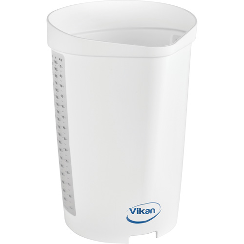 Cruche gradu&eacute;e, Plastique, Blanc, 65 oz Absolute Business Supply