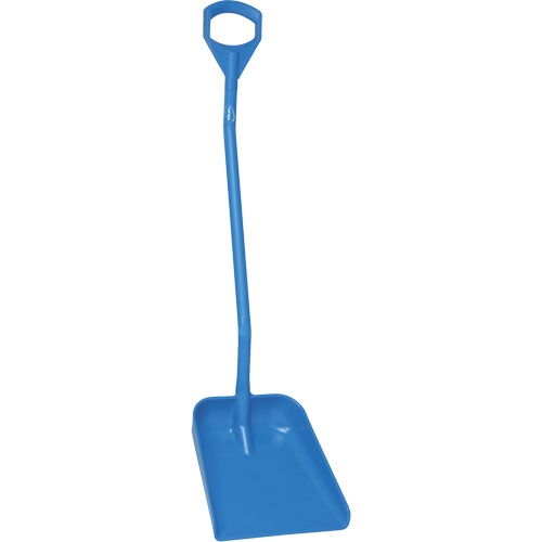 Pelle ergonomique &agrave; grande lame, Longueur de 51", Plastique, Bleu Absolute Business Supply