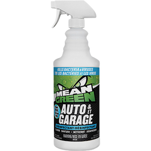 D&eacute;sinfectant pour lautomobile et le garage Mean Green, 1,18 L, Bouteille &agrave; g&acirc;chette Absolute Business Supply