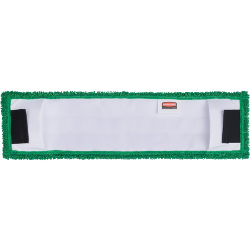 Adaptable Flat Mop Pad, Finishing, Microfibre, 5-1/2" x 19-1/2" Absolute Business Supply