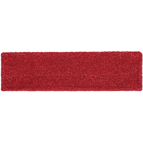 Adaptable Flat Mop Pad, Finishing, Microfibre, 5-1/2" x 19-1/2" Absolute Business Supply
