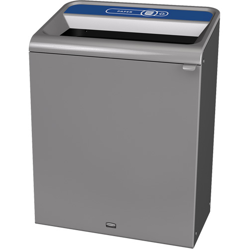 Configure Paper Waste Container, Bulk/Curbside/Deskside, Steel, 45 US gal. Absolute Business Supply