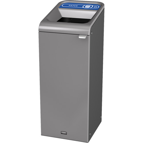 Configure Paper Waste Container, Bulk/Curbside/Deskside, Steel, 15 US gal. Absolute Business Supply