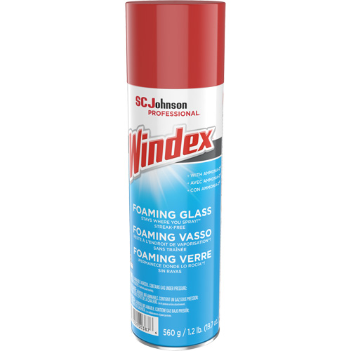 Nettoyant moussant pour vitres Windex, 560 g, Canette a&eacute;rosol Absolute Business Supply