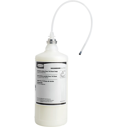 OneShot&reg; Dye & Fragrance Free Lotion Hand Soap Refill, Cream, 800 ml, Unscented Absolute Business Supply