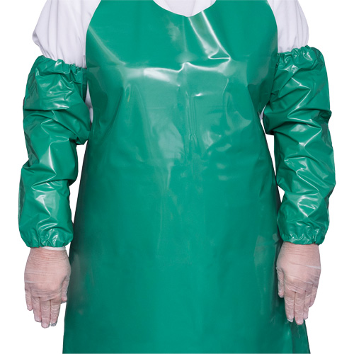 Manchettes Top Dog, 18", Polyur&eacute;thane, Vert Absolute Business Supply