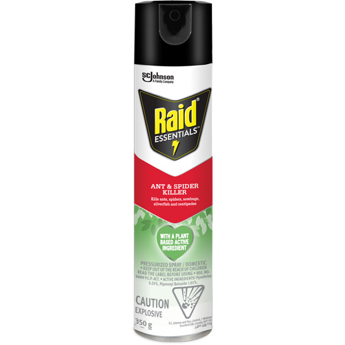 Raid&reg; Essentials Ant & Spider Killer, 350 g, Aerosol Can Absolute Business Supply