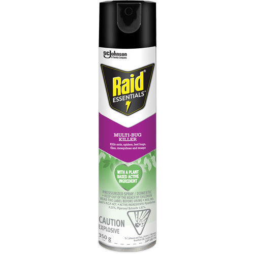 Raid&reg; Essentials Multi-Bug Killer, 350 g, Aerosol Can Absolute Business Supply