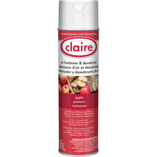 Assainisseur d'air et d&eacute;sodorisant, Fleur de pommier, Canette a&eacute;rosol Absolute Business Supply