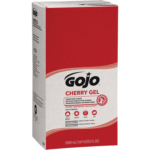 Hand Cleaner for Pro TDX Dispenser, Gel/Pumice, 5000 ml, Refill, Cherry Absolute Business Supply