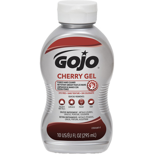 Nettoyant &agrave; mains, Gel/Pierre ponce, 295,74 ml, Bouteille, Cerise Absolute Business Supply