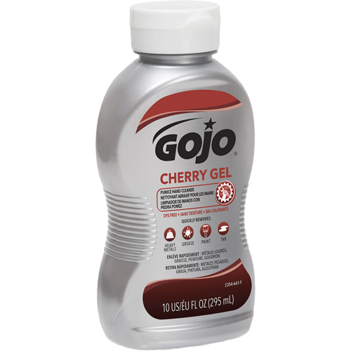 Nettoyant &agrave; mains, Gel/Pierre ponce, 295,74 ml, Bouteille, Cerise Absolute Business Supply