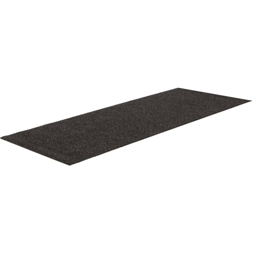 Supreme Knob Entrance Matting, Wiper/Scraper, 3-1/2' x 6' x 7/16", Charcoal Absolute Business Supply