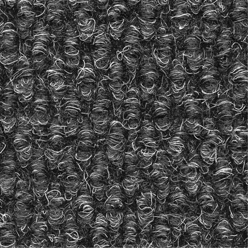 Supreme Knob Entrance Matting, Wiper/Scraper, 3-1/2' x 6' x 7/16", Charcoal Absolute Business Supply