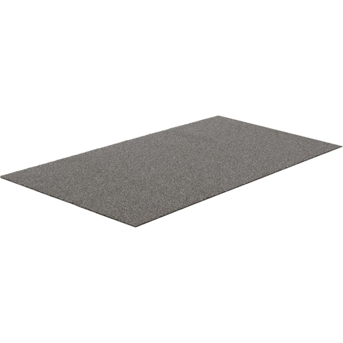 Tundra Indoor/Outdoor Matting, Latex/Polypropylene, Scraper Type, Tufted Cut Pile Pattern, 3-1/2' x 15', Charcoal Absolute Business Supply
