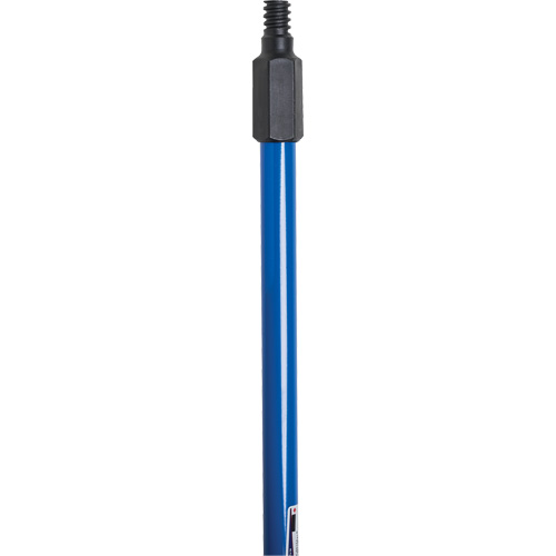 Hex-Threaded Handle, Metal, Threaded Taper Tip, 1" Diameter, 48" Length Absolute Business Supply