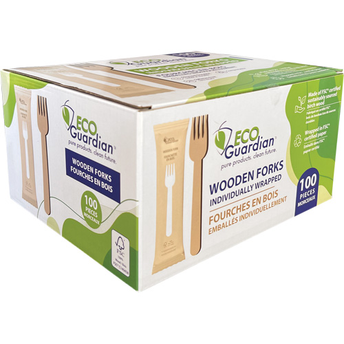 Individually Wrapped Wooden Forks Absolute Business Supply