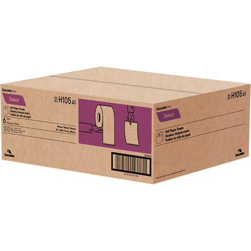 Pro Select&reg; High-Capacity Paper Towel, 1 Ply, Standard, 1000' L Absolute Business Supply