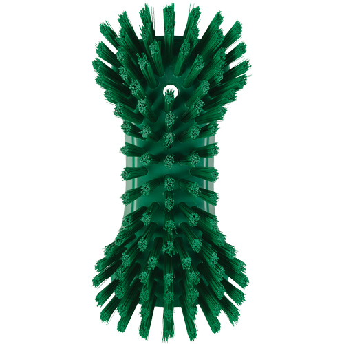 Brosse &agrave; main, Soies Tr&egrave;s ferme, Longueur de 9-1/10", Vert Absolute Business Supply