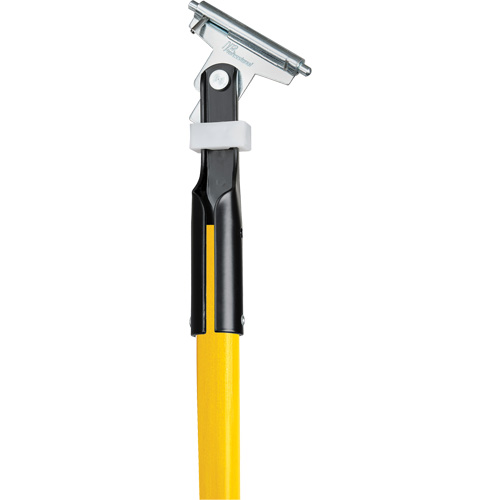 Manche jaune pour vadrouille &agrave; &eacute;pousseter Clipper, Fibre de verre, 1" dia, 60" lo Absolute Business Supply
