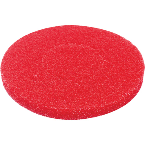 Tampon pour plancher, Polissage, Rouge Absolute Business Supply