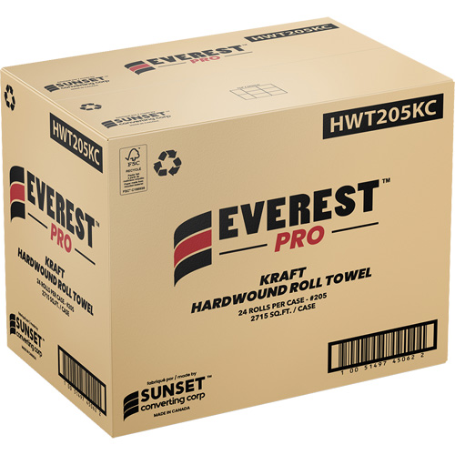 Essuie-mains en rouleau serr&eacute; Pro Kraft Everest, 1 pli, Standard Absolute Business Supply