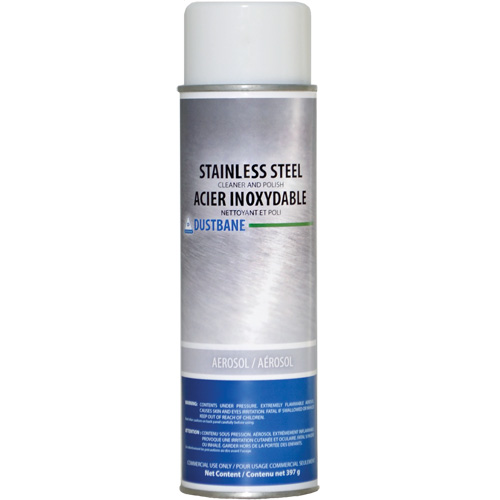 Nettoyant pour acier inoxydable, 396 g, Canette a&eacute;rosol Absolute Business Supply