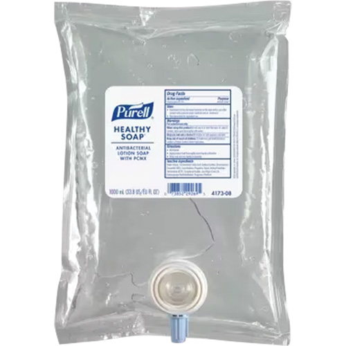 Recharge de savon &agrave; lotion pour les mains de qualit&eacute; sup&eacute;rieure pour distributeurs Healthy Soap et NXT, Cr&egrave;me, 1000 ml, Parfum&eacute; Absolute Business Supply