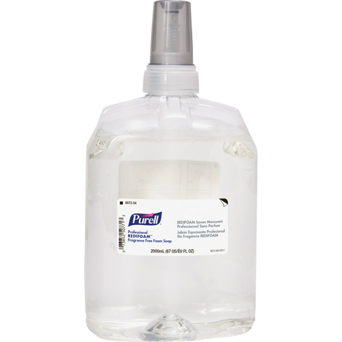 Recharge de savon &agrave; main REDIFOAM professionnel, Mousse, 2000 ml, Sans parfum Absolute Business Supply