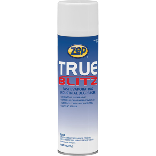 True Blitz Fast-Evaporating Industrial Degreaser, 14 oz., Aerosol Can Absolute Business Supply