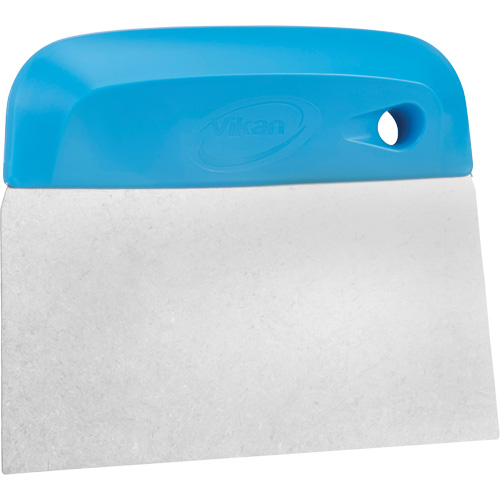Flexible Stainless Steel Dough Cutter/Scraper, Blue, 4-1/2" W x 5-3/4" L Absolute Business Supply