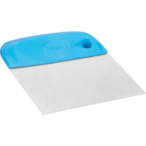 Flexible Stainless Steel Dough Cutter/Scraper, Blue, 4-1/2" W x 5-3/4" L Absolute Business Supply
