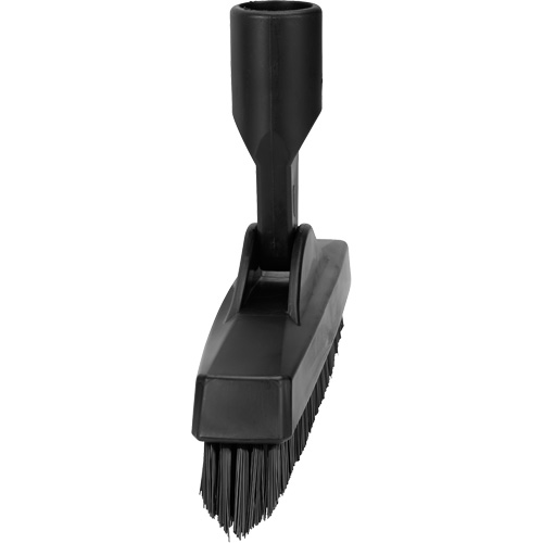 Crevice Brush, Extra Stiff Bristles, 8-9/10" Long, Black Absolute Business Supply