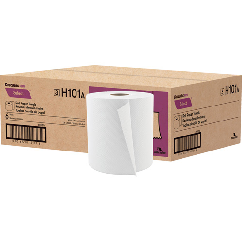 Rouleau de papier essuie-tout PRO Select, 1 pli, Standard, 1000' lo Absolute Business Supply