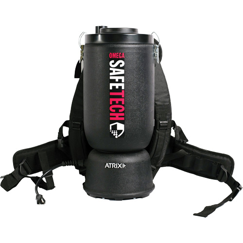 Omega SafeTech HEPA Backpack Vacuum Absolute Business Supply