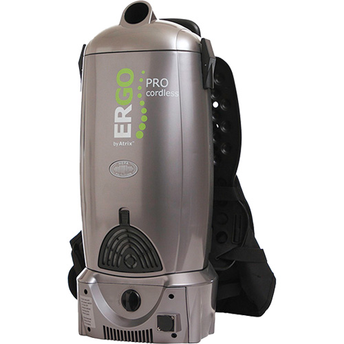 Ergo Pro Cordless Backpack Vacuum, 2 US Gal. (7.57 Litres) Absolute Business Supply