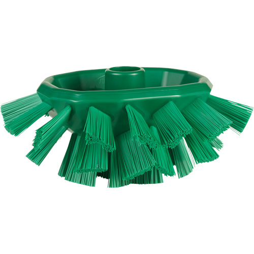 Brosse UST pour cuves, Soies Ferme, Longueur de 7-1/2", Vert Absolute Business Supply