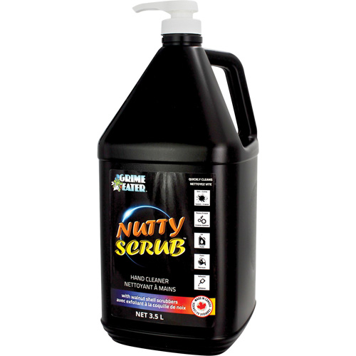 Nutty Scrub Hand Cleaner with Walnut Shell Scrubbers, Pumice, 3.5 L, Bottle, Unscented Absolute Business Supply