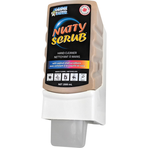 Nutty Scrub Hand Cleaner with Walnut Shell Scrubbers, Pumice, 2000 ml, Plastic Cartridge, Unscented Absolute Business Supply
