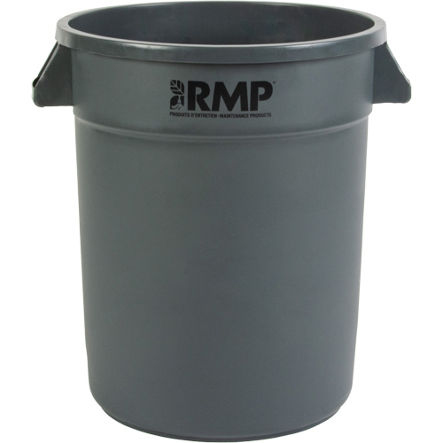 Garbage Bin, Polyethylene, 20 US gal. Absolute Business Supply