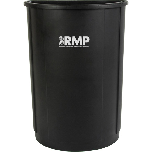 Half-Round Garbage Bin, Polyethylene, 21 US gal. Absolute Business Supply