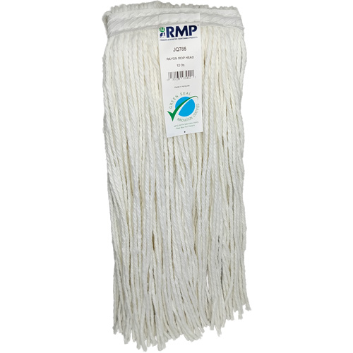 4-Ply Narrow Mop Head, Rayon, 12 oz., Cut Style Absolute Business Supply
