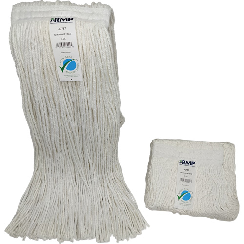 4-Ply Narrow Mop Head, Rayon, 24 oz., Cut Style Absolute Business Supply