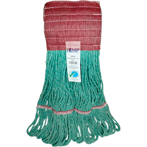 Wide-Band Mop Head, Antimicrobial/Floor Finishing/Specialty, Cotton/Rayon/Synthetic, Loop Style Absolute Business Supply