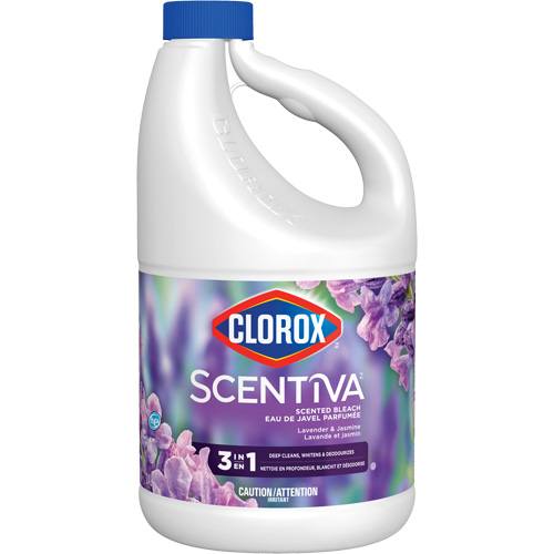 Scentiva Lavender & Jasmine Scented Bleach, 2.4 L, Jug Absolute Business Supply